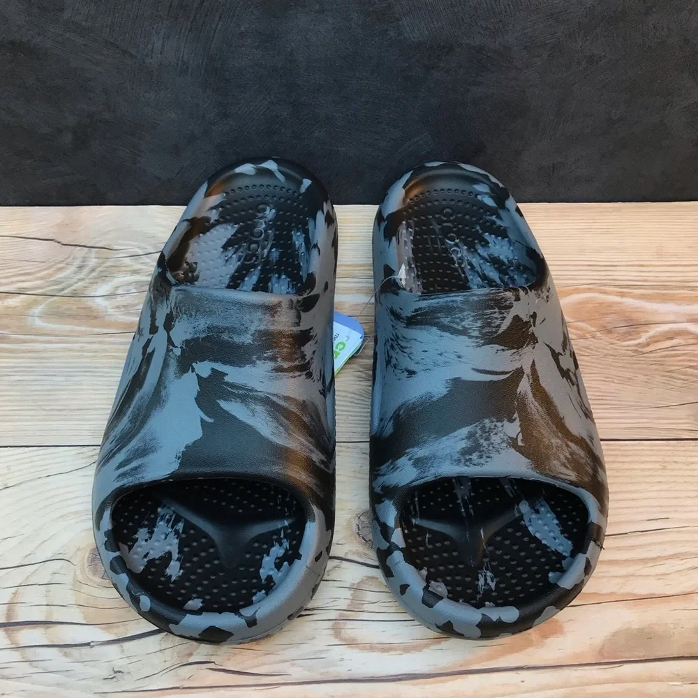 Crocs Mellow Marbled Slide - Picture 8 of 16
